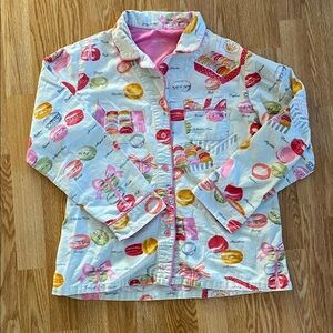 Nick & Nora Macaron Pajama Top